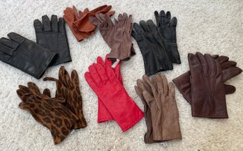 8 Pairs Womens Isotoner Gloves