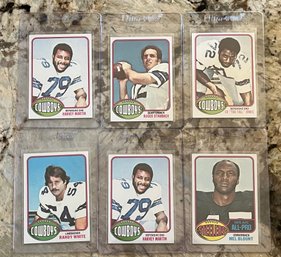 Ed Jones, Mel Blount, Randy White And Others- 1976 Topps Trading Cards