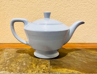 Vintage Beryl Wood And Sons Baby Blue Teapot