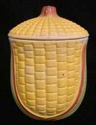 Vintage Corn Cob Cookie Jar Made In Japan