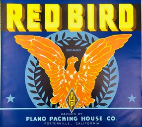 Red Bird Piano Packing House Ephemera