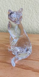 Lenox Crystal Cat Figurine