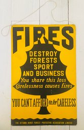 Fire Awareness Poster On Board
