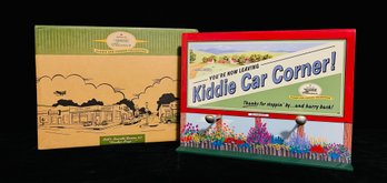 Kiddie Car Corner Collection Bill Boards Series #3 With Box