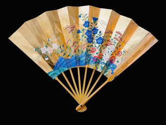 Vintage Japanese Paper Fan