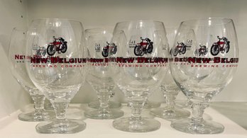 Set Of New Belgium Beer Glasses