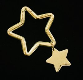 Tiffany And Co. Sterling Silver Star Keychain- 15.4 Grams