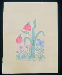 Shri Mahaveer Swami's Multicolour Mughal Botanicals Fine-Art Print