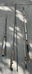 Set Of 3 Fishing Poles