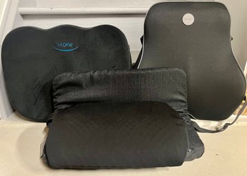 Assorment Of Seat Cushion/backsupport Cushions Incl. Purple Cushion And Fillers