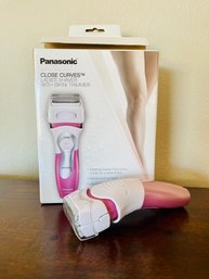 Panasonic Close Curves Ladies Shaver With Bikini Trimmer