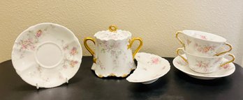 Haviland Limoges Floral Tea Set Pieces