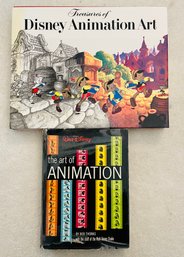 Pair Of Disney The Art Of Animation And Treasures Of Animation Art