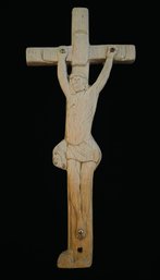 Hand Carved Wooden Crucifix