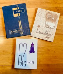 Trio Of Lambkin Yearbooks