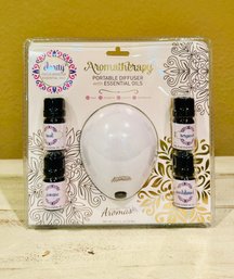 Aromatherapy Essential Oils Portable Diffuser New In Box