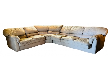 Top Grain Sectional Sofa