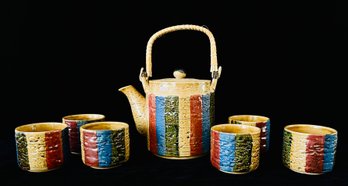 Vintage Japanese Otagiri Ceramic Tea Set- 7 PC