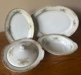 Royal Derby Serving Platters & Bowls - Pattern #RDB1 Made In Japan