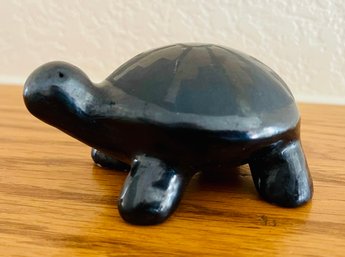 Ann Taliman Santa Clara Pueblo Pottery Turtle
