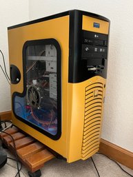 Yellow Computer Desktop Pc