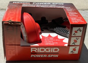 Rigid Power-spin Drain Cleaner