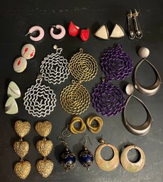 Variety Of Post & Hook Earrings