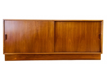 Mid-Century Modern Danish Teak Credenza 2 Of 2