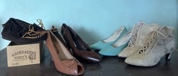 Selection Of Vintage Shoes Including Moccasins Sizes 8-9