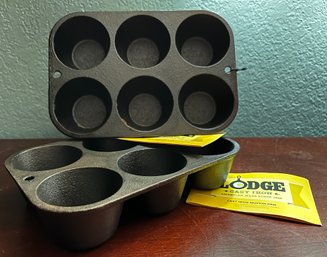 NWT Lodge Cast Iron Muffin Pans