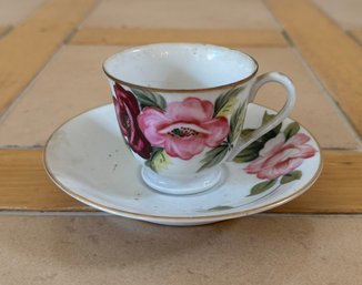 Merit Made In Japan Floral Tea Cup Set