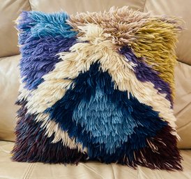 Fuzzy Accent Pillow