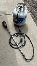 Propane Tank With Torch Attachment