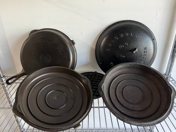 Griswold Cast Iron Cookware Parts