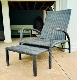 Wicker Lounging Chair