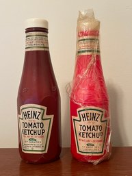 Vintage Heinz Ketchup Piggy Bank Bottle And Candle