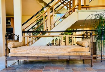 Bamboo Daybed / Couch With Cushions