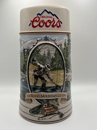 The Rocky Mountain Legend Series Coors Brewing Company Beer Stein
