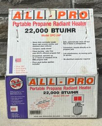 All-pro Portable Propane Radiant Heater