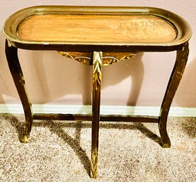 Vintage Wood Side Table