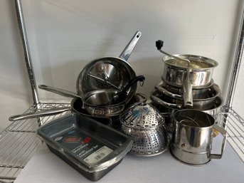 Kitchen Tools - Sauce Pans, Sifter, Steamers Food Mills,