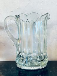 Solid Glass Pitcher