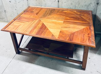 Beautiful Wood Coffee Table - Locally Made