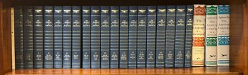 Annals Of America, Blue Leather-bound Set, American History & Encyclopedia Britannica