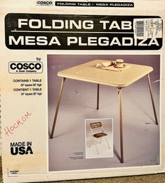 Cosco Tan Folding Table