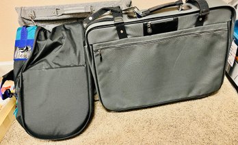 Vintage Travel Suitcases & Medium Travel Sports Bag