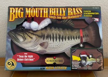 Big Mouth Bill Bass Hanging Wall Decor
