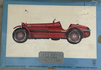 Alfa Romeo Monza 1931 Model Kit
