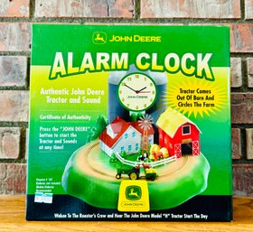 Certified John Deere Alarm Clock Still In Box