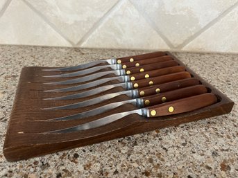 Robinson Steak Knives With Drawer Box